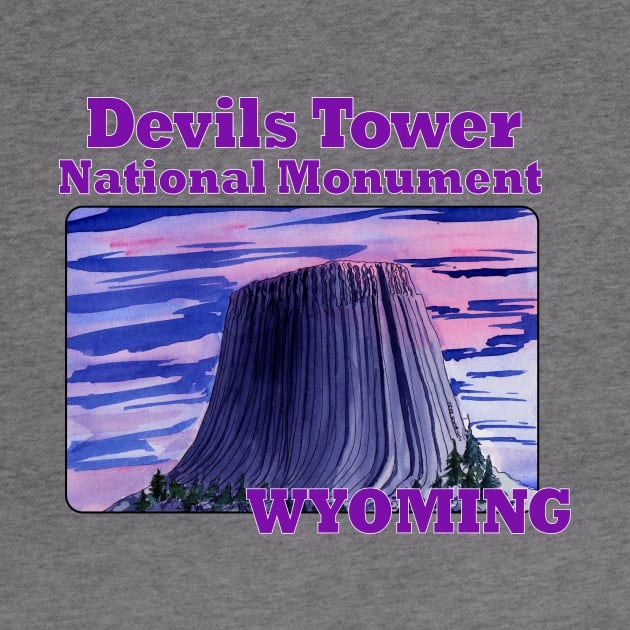 Devils Tower National Monument, Wyoming by MMcBuck